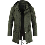 Chaqueta Parka Cargo Larga