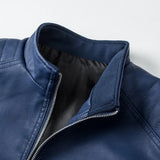 Chaqueta de Cuero Stand Krave