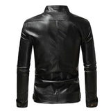 Chaqueta de Cuero Elegante para Hombre