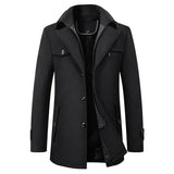 Chaqueta de invierno elegante de lana