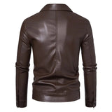 Chaqueta de Cuero Casual Business