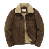 Chaqueta de pana con forro de cachemire