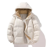 Chaqueta Elegante con Capucha para Hombres