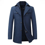 Chaqueta de invierno elegante de lana