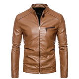 Chaqueta de Cuero con Piel