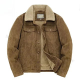 Chaqueta de pana con forro de cachemire