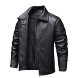 Chaqueta de Moto de Cuero Vintage