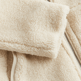 Elsie | Teddyjacka i fleece med dragkedja