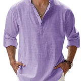 Jacques – Camisa de lino transpirable para Hombre