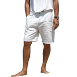 Pantalones Cortos de Lino Elegantes