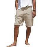 Pantalones Cortos de Lino Elegantes
