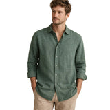 Camisa informal de lino para Hombre