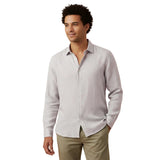 Camisa casual de lino para Hombre – Blanco