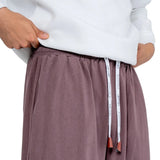 Shao - Pantalones harem de algodón cómodos