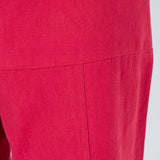 Shao - Pantalones harem de algodón cómodos