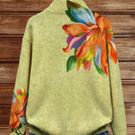 Sidonie – Cardigan med tropiska liljor – bild 2