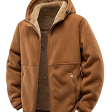 Chaqueta Elegante de Lana Resistente al Viento