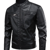 Chaqueta de Cuero Retro