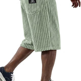 Valentin | Pantalones Cortos de Pana Bordados